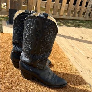Black Western Cowboy Boots